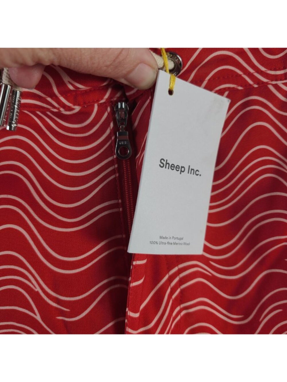 NEW The Merino Swim Shorts Crimson Current Sz Medium By Sheep Inc. - Picture 2 of 9